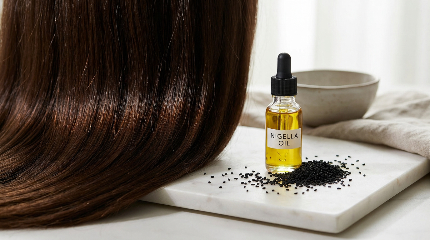 Comment utiliser l’huile de nigelle pour vos cheveux