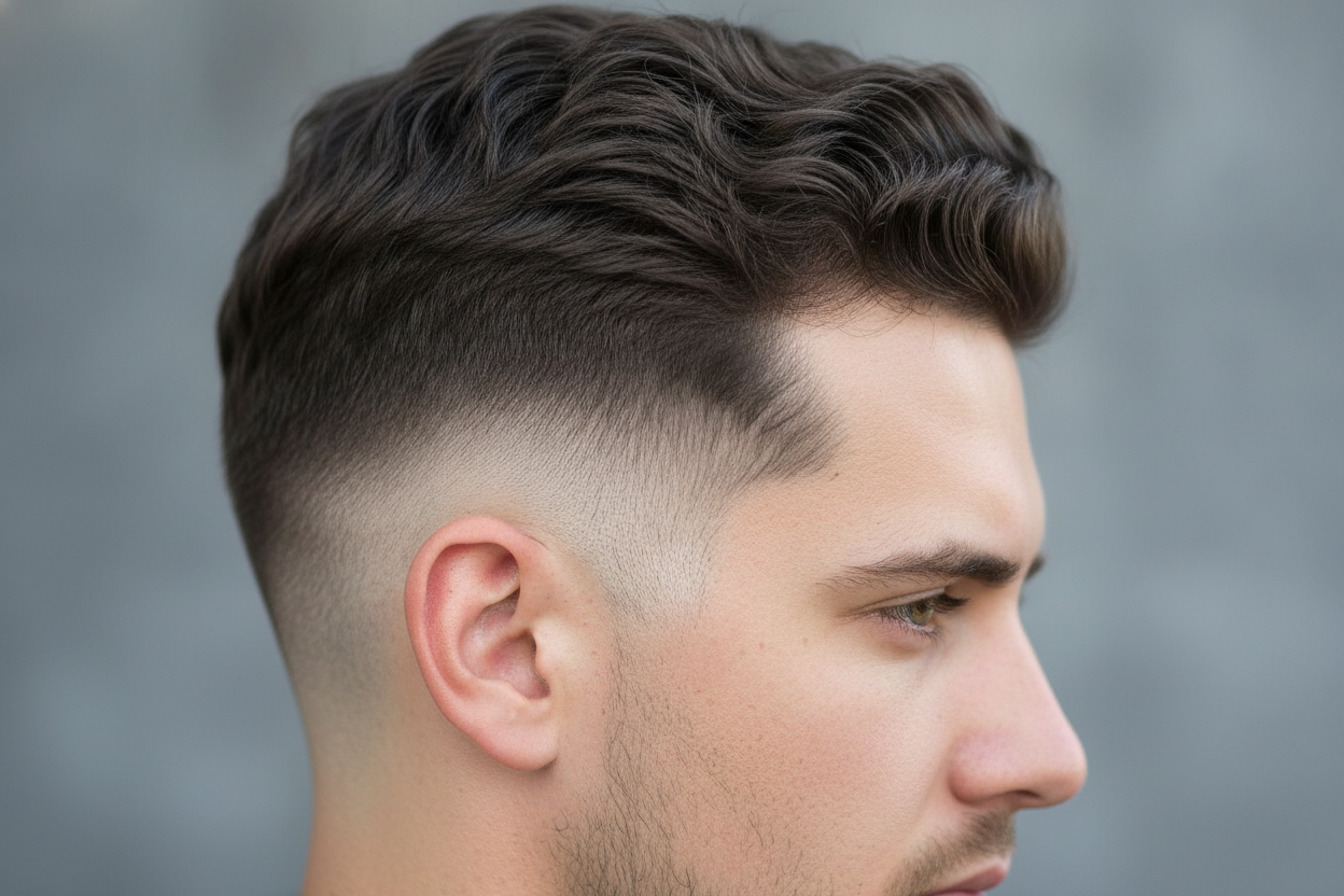 Burst fade sur cheveux courts : tout ce qu’il faut savoir avant de se lancer