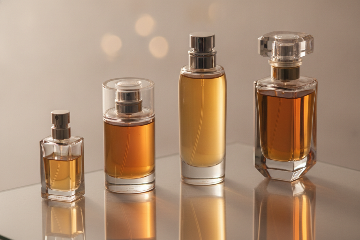 Concentration de parfum : EDT, EDP, extrait et élixir vraiment comparés