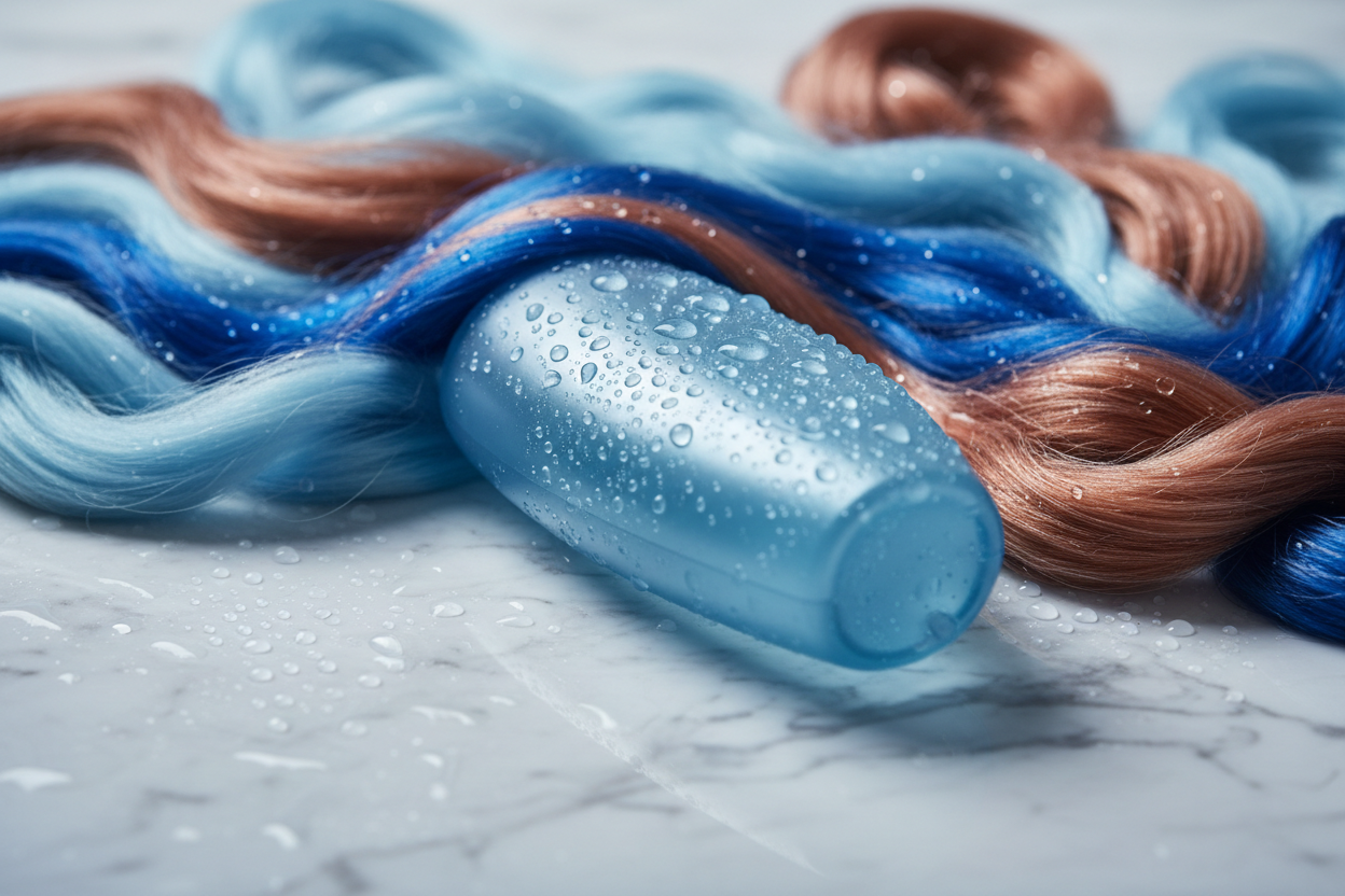 Shampoing bleu L’Oréal : neutraliser les reflets orangés