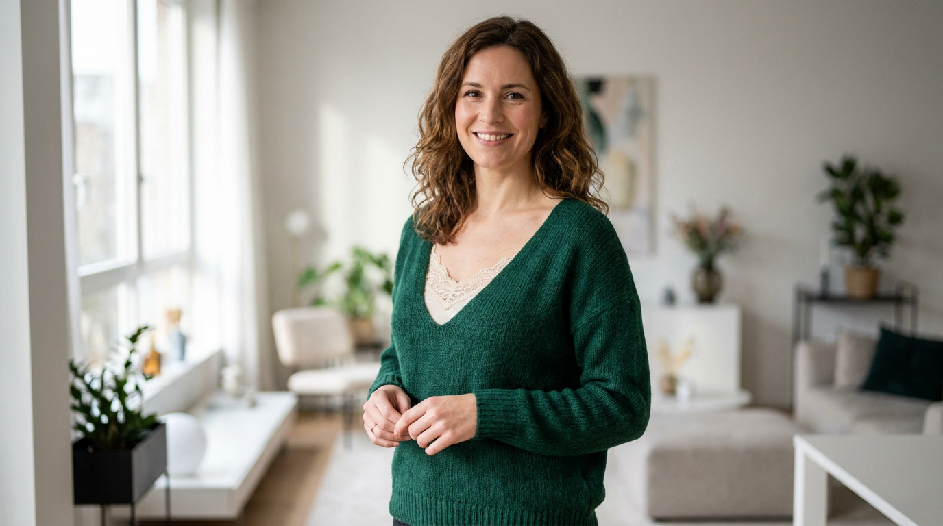 Comment porter ton pull col v avec élégance et style