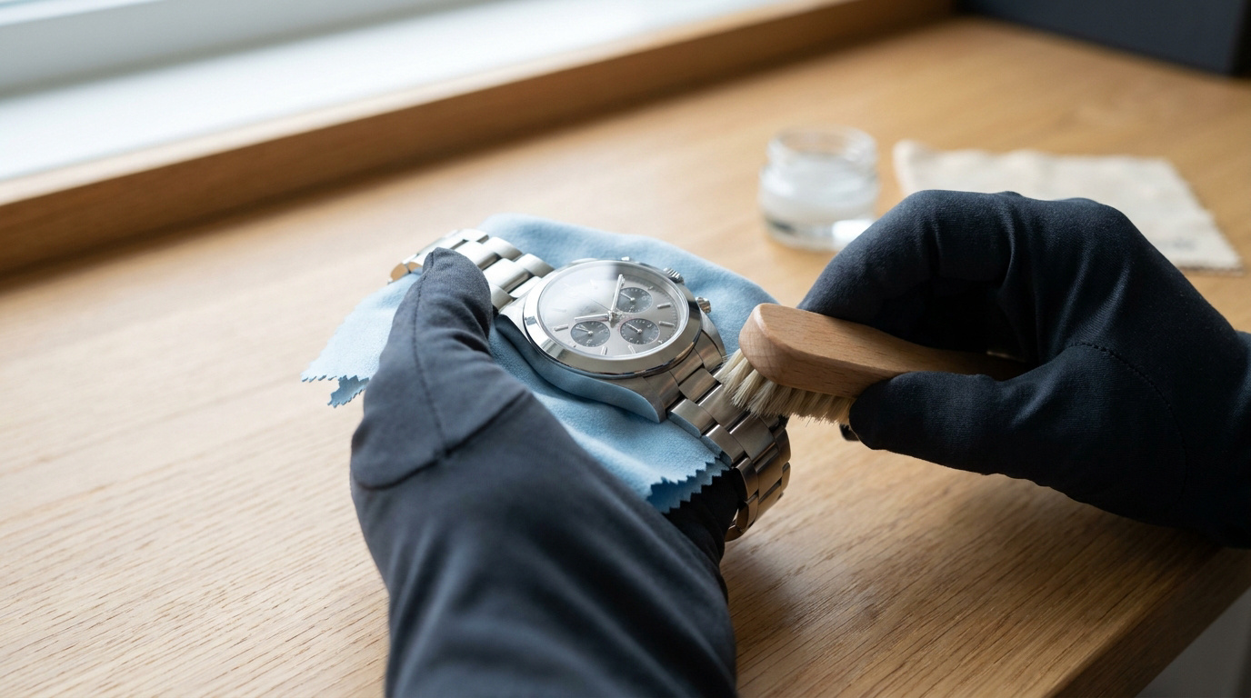 Comment nettoyer votre montre avec soin pour qu&rsquo;elle brille