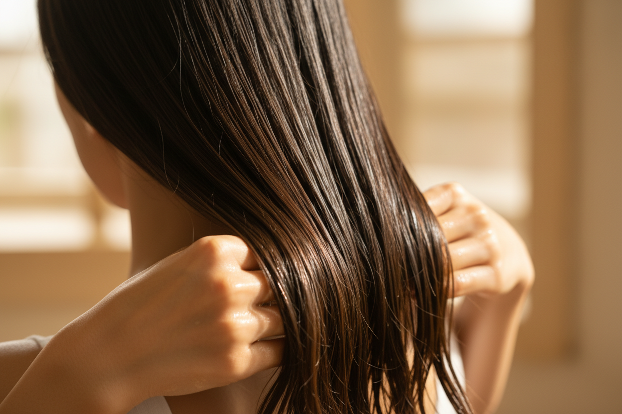 Bain d’huile cheveux : quelle huile choisir et comment vraiment l’appliquer