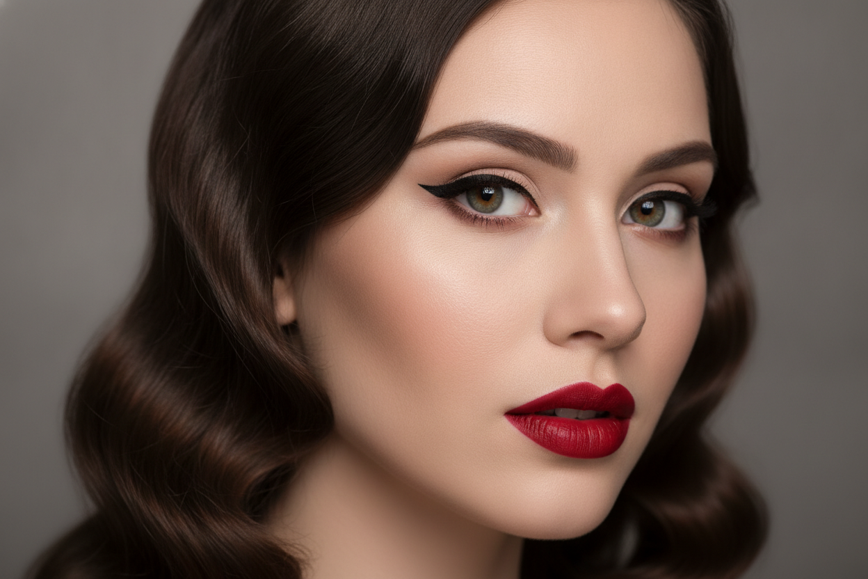 Maquillage années 50 facile : tuto complet, produits et variantes